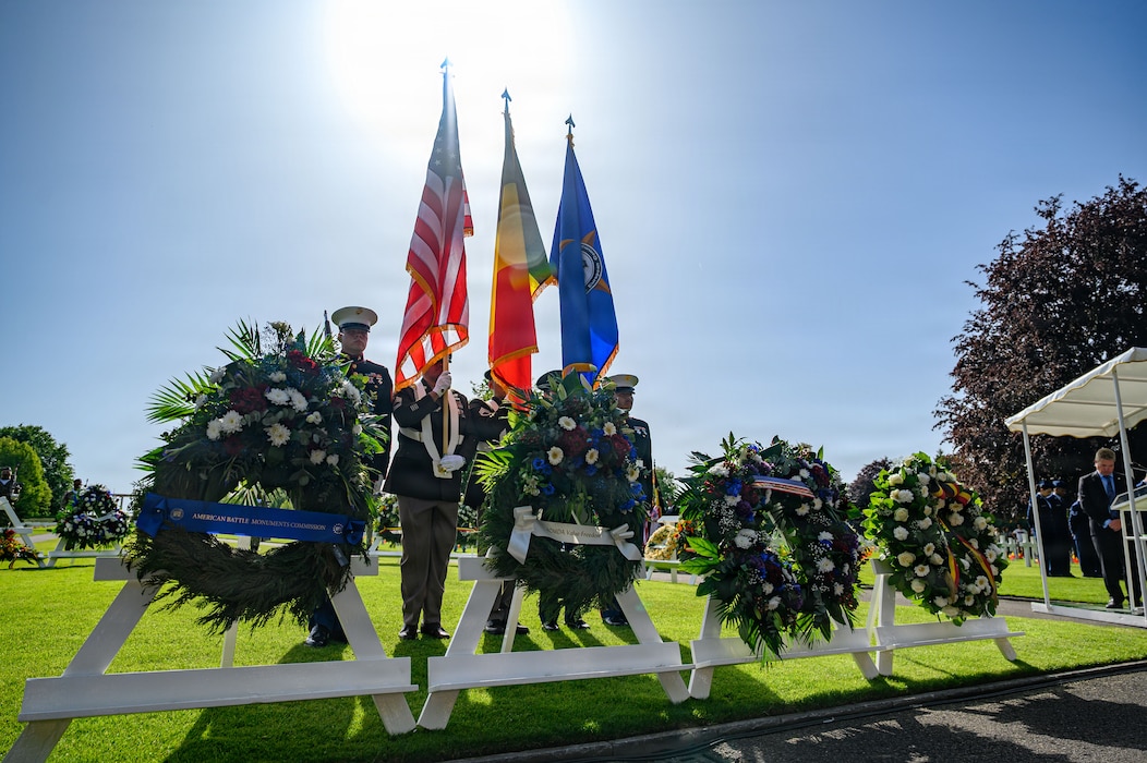 Henri-Chapelle American Cemetery Memorial Day ceremony