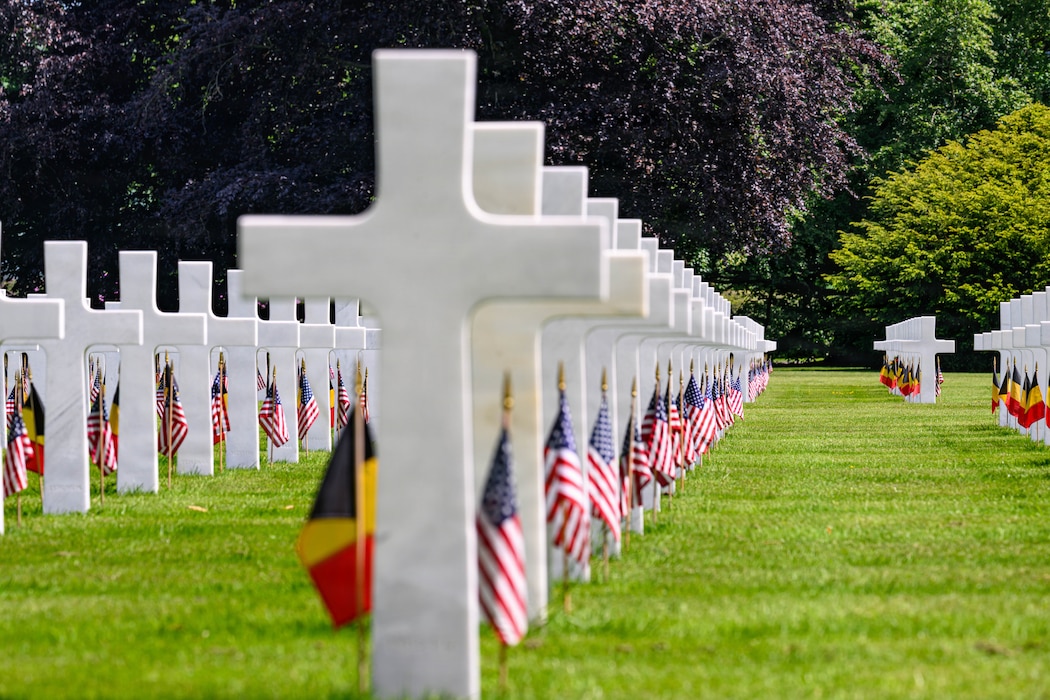 Henri-Chapelle American Cemetery Memorial Day ceremony