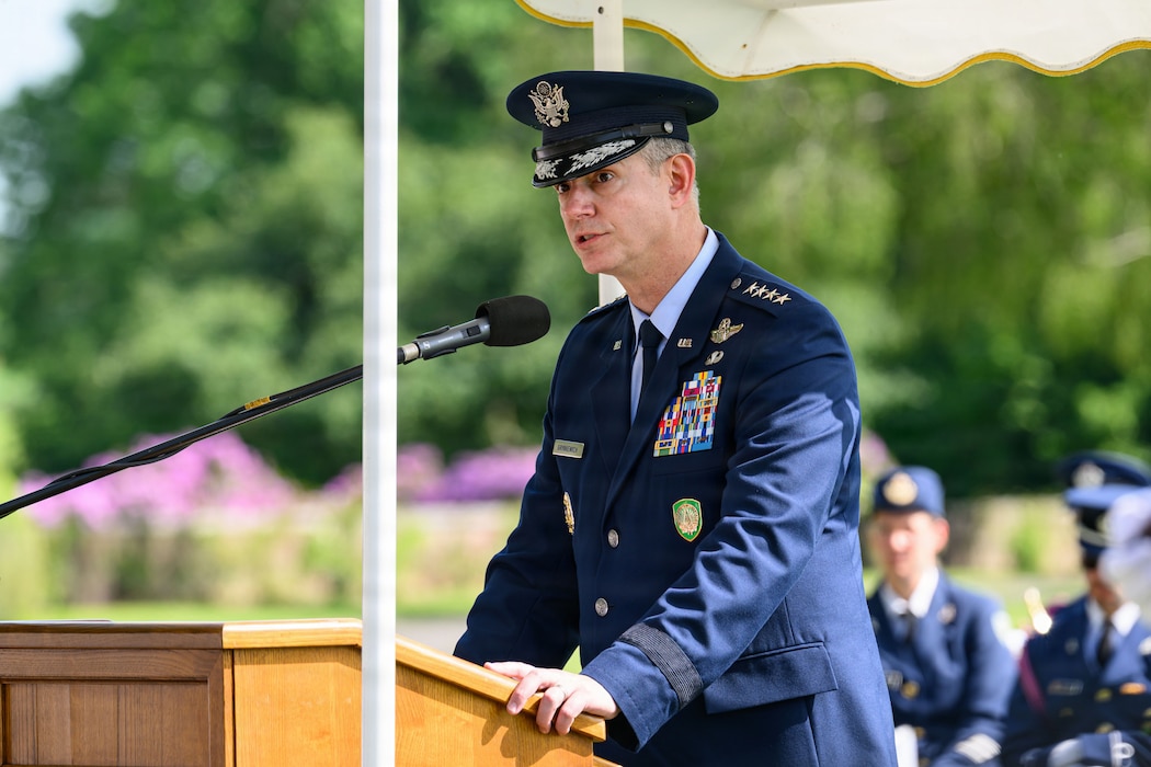 Henri-Chapelle American Cemetery Memorial Day ceremony.