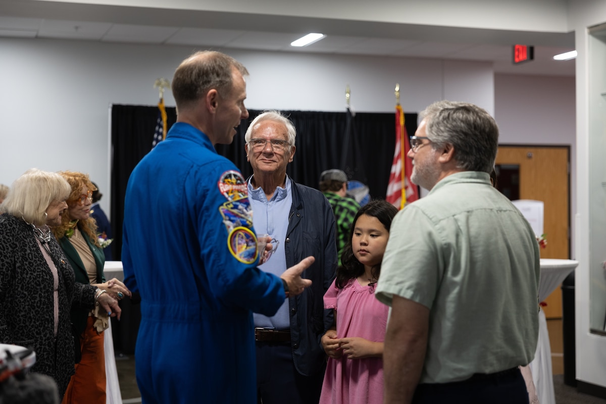 Brig. Gen. Nick Hague engages with community members at Western Kentucky University in Bowling Green, Kentucky, May 22, 2026.