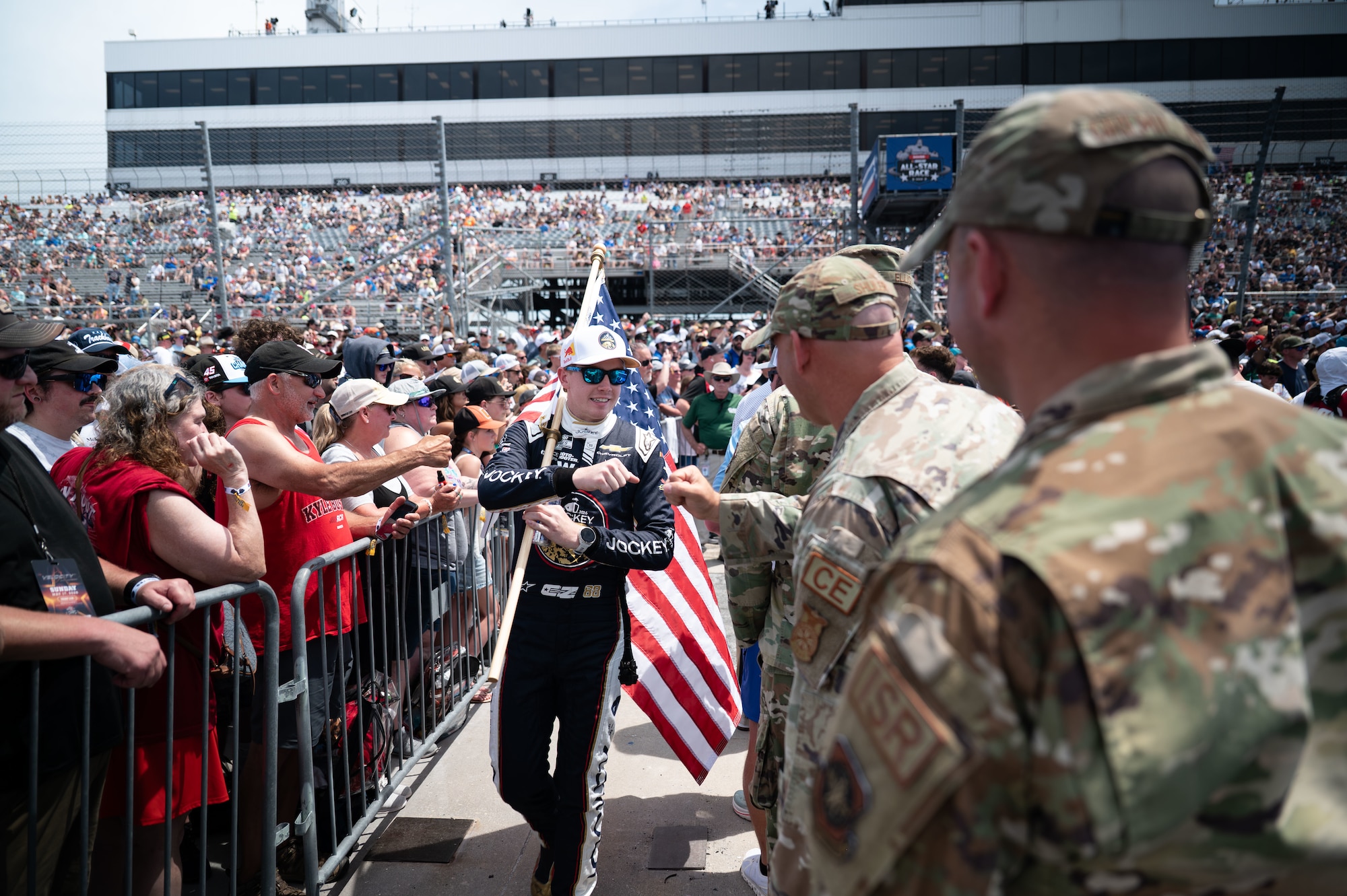 Team Dover Bronze Star recipients highlighted at the 2026 NASCAR All-Star Race