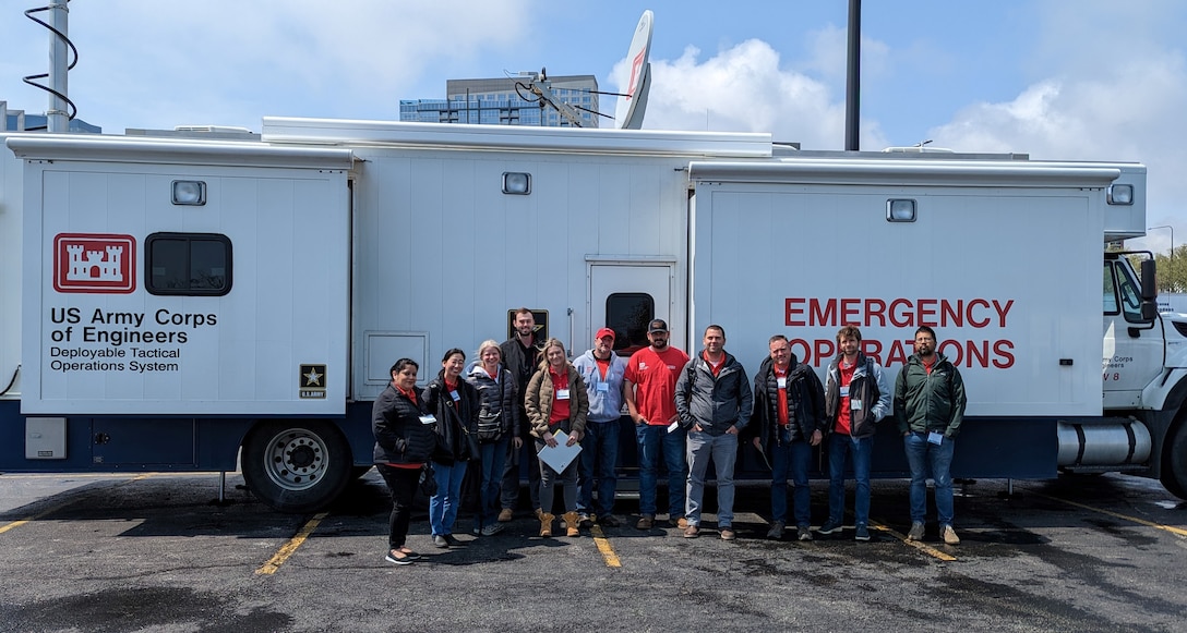 USACE participated in the multi-day, utility-led emergency drill which featured over 50 participating public and private agencies. Agencies simulated worst-case scenarios, including flooding, severe weather, mass generator deployment, and substation sabotage.