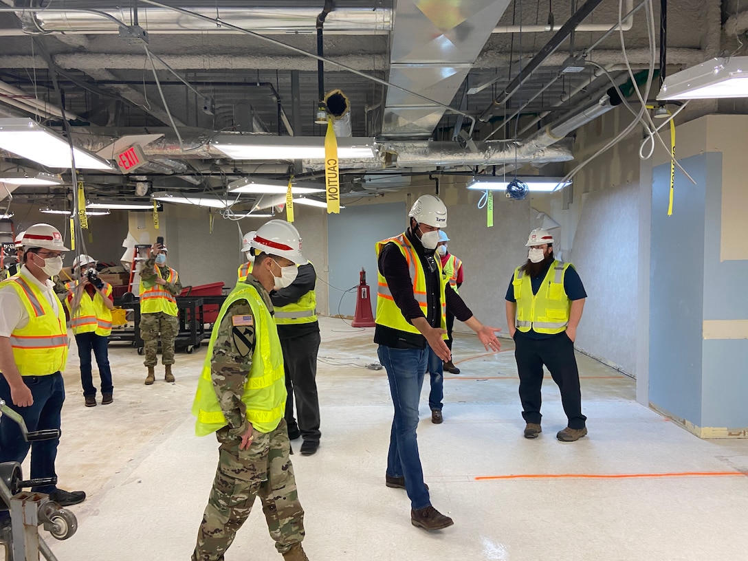 USACE employees worked closely with state and local officials to plan Alternate Care Facilities during the COVID-19 public health crisis with a strict 30-day deadline.
