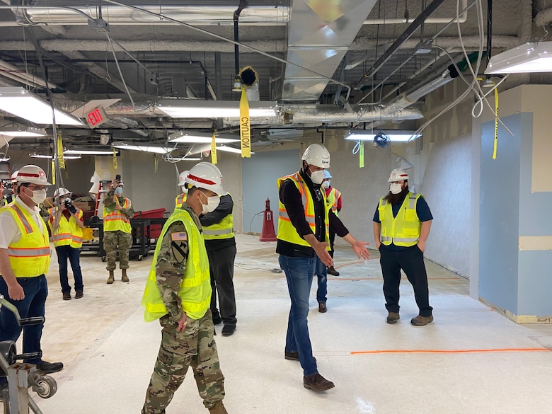 USACE employees worked closely with state and local officials to plan Alternate Care Facilities during the COVID-19 public health crisis with a strict 30-day deadline.