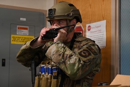 Members of the 104th Fighter Wing actively participate in a Major Aircraft Response Exercise, or MARE, May 12-14, 2026, at Barnes Air National Guard Base, Westfield, Massachusetts.