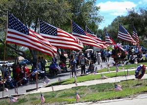 Memorial Day ceremony.