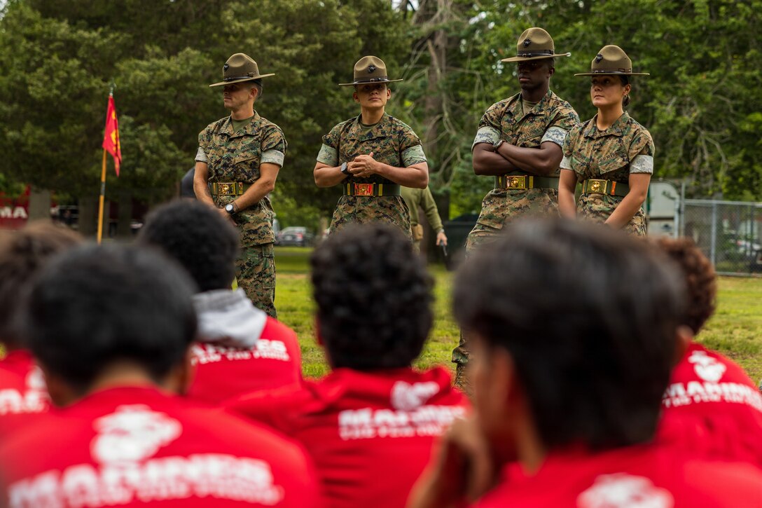 U.S. Marine Corps Poolees with Recruiting Station New York Compete in the Dan Daly Cup for the Trophy and title of Kings of New York City/County at Eisenhower Park, New York, May 22, 2026. Each year from each RSS all across RS New York come together to compete in a series of events for the Dan Daly Cup. Recruiting Sub-Station Hicksville took the trophy home this year and were named Kings of New York stripping Recruiting Sub-Station Huntington of the title. (U.S. Marine Corps photo by Sgt. Isaiah Z. Sabrowski)