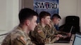 Soldiers from Information Defense Company (IDCO), Multi-Domain Command - Europe (MDC-E) joined Soldiers from 169th Cyber Protection Team, Maryland Army National Guard and Estonian Defence Forces to train on cyber defense skills as part of USAREUR-AF's Sword 26 exercise. Tallinn, Estonia, 18 May 2026.