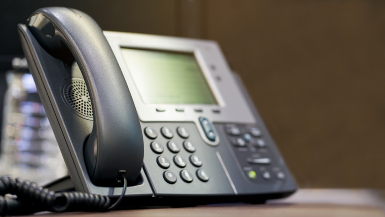Image of a telephone