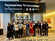 Members of the Mid-Atlantic Tech Bridge and 757 Defend and industry, making up the Defense Technology Accelerator cohort, attend the Department of the Navy Digital Warfighting Symposium May 13 in Norfolk, Va. Held in conjunction with the Armed Forces Communications and Electronics Association (AFCEA) East 2026 Maritime Operations and Information Warfare Summit, the Navy-focused event brought together companies and commands to talk through strategies for information dominance in a fast-growing digital ecosystem.