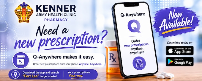 Smartphone showing the Q-Anywhere app; now available for download in Google Play Store and Apple Store.