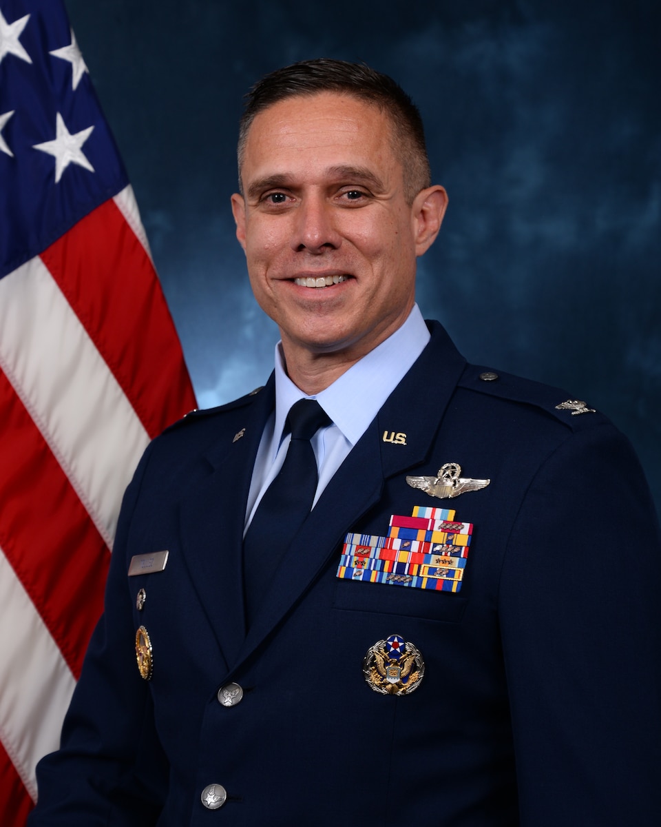 Colonel Brandon J. Tellez Official Photo