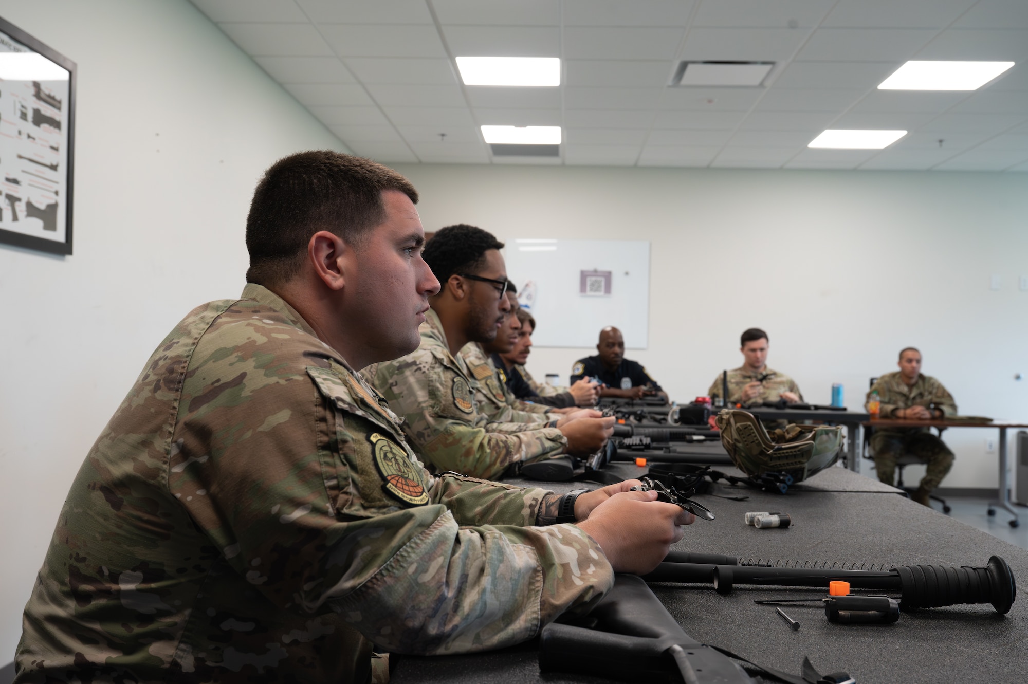 325th SFS initiates advanced M870 shotgun tactical training