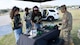 Students Speak to Army Recruiter at the U.S. Army Experience