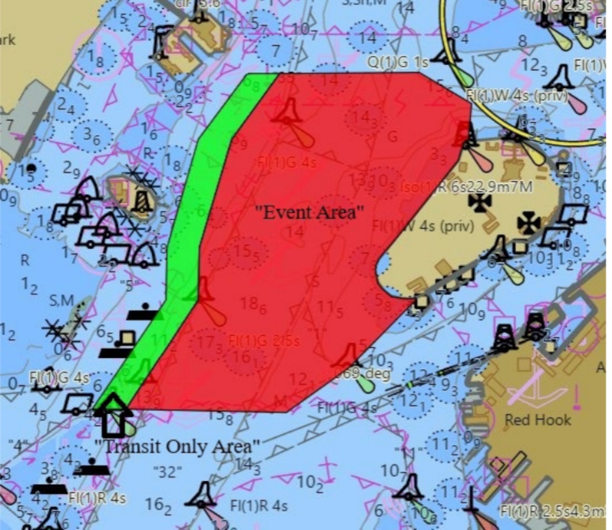 NEW YORK — The Coast Guard is scheduled to enforce an exclusion zone established under a temporary special local regulation in New York Harbor from noon on May 30, 2026, through 6:30 p.m. on May 31, 2026 in support of Sail Grand Prix 2026.
