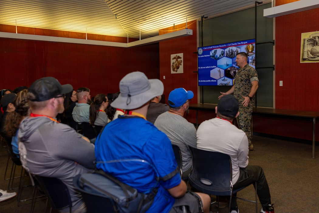 Educators and Community Influences from across Albuquerque, New Mexico and Texas visit MCRD San Diego