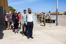 Educators and Community Influences from across Albuquerque, New Mexico and Texas visit MCRD San Diego