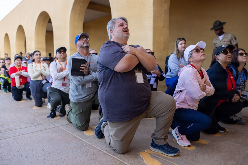 Educators and Community Influences from across Albuquerque, New Mexico and Texas visit MCRD San Diego