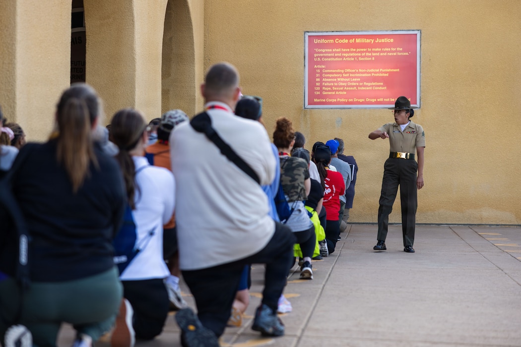 Educators and Community Influences from across Albuquerque, New Mexico and Texas visit MCRD San Diego