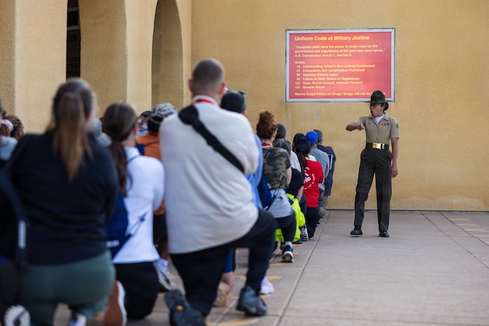 Educators and Community Influences from across Albuquerque, New Mexico and Texas visit MCRD San Diego