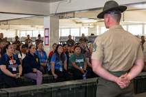 Educators and Community Influences from across Albuquerque, New Mexico and Texas visit MCRD San Diego