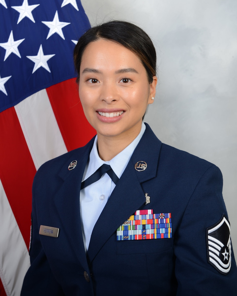 Master Sergeant Czarina Anne Herrera Official Studio Photo