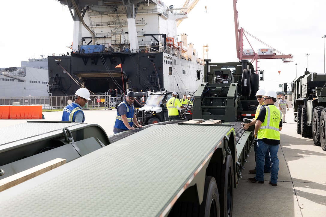 Blount Island Command tests new transport systems for maritime integration