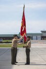 Headquarters and Headquarters Squadron Change of Command Ceremony