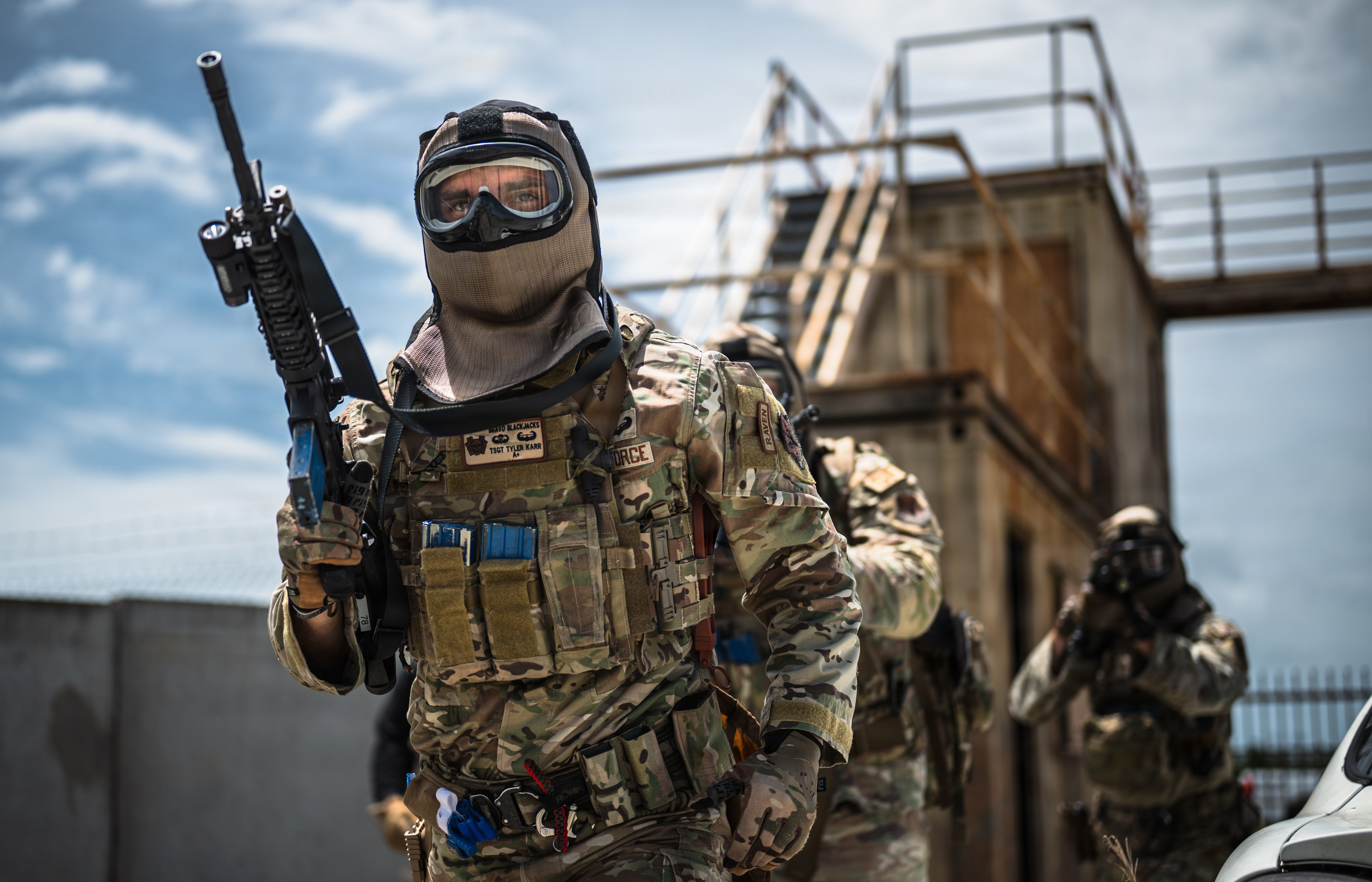 325th SFS validates readiness with close-quarters battle training