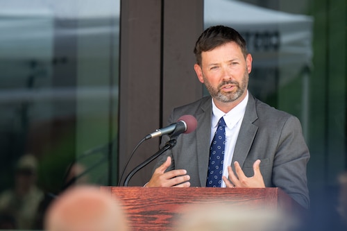 Joint Operations & Mission Planning Center ribbon-cutting ceremony