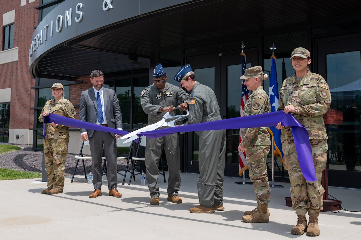 Joint Operations & Mission Planning Center ribbon-cutting ceremony