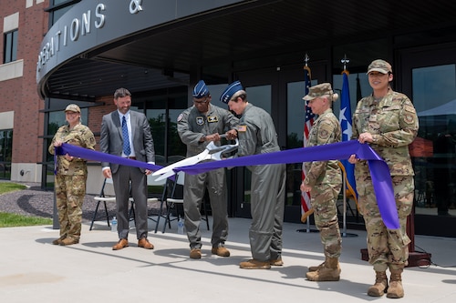 Joint Operations & Mission Planning Center ribbon-cutting ceremony