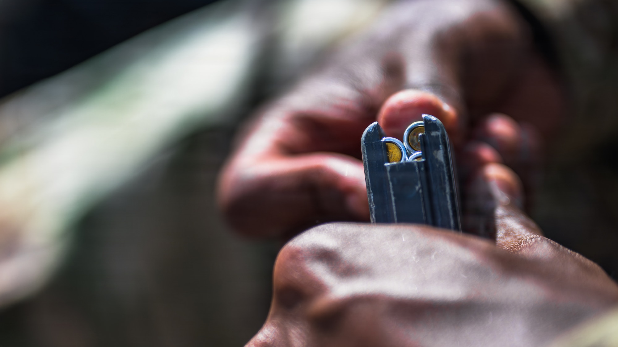Airmen participate in close-quarters battle training