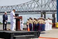 New Orleans Welcomes U.S. and International Service Members at a Pier-side Welcoming Event during Sail 250