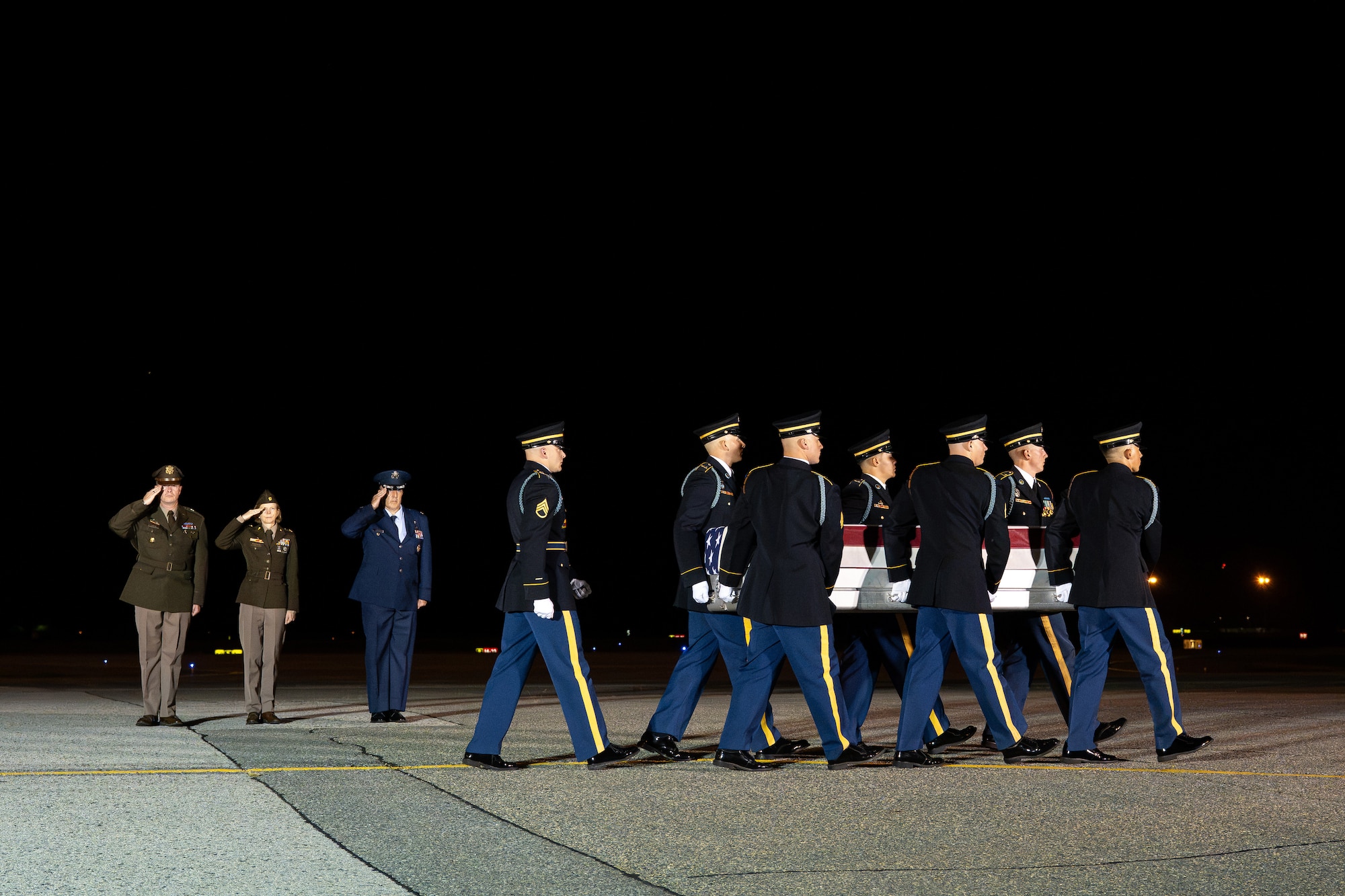 Army civilian Leonard A. Holmes honored in dignified transfer Aug. 31
