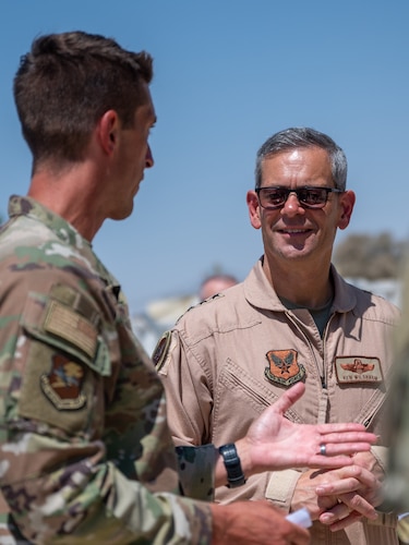 CSAF and CMSAF visit AOR