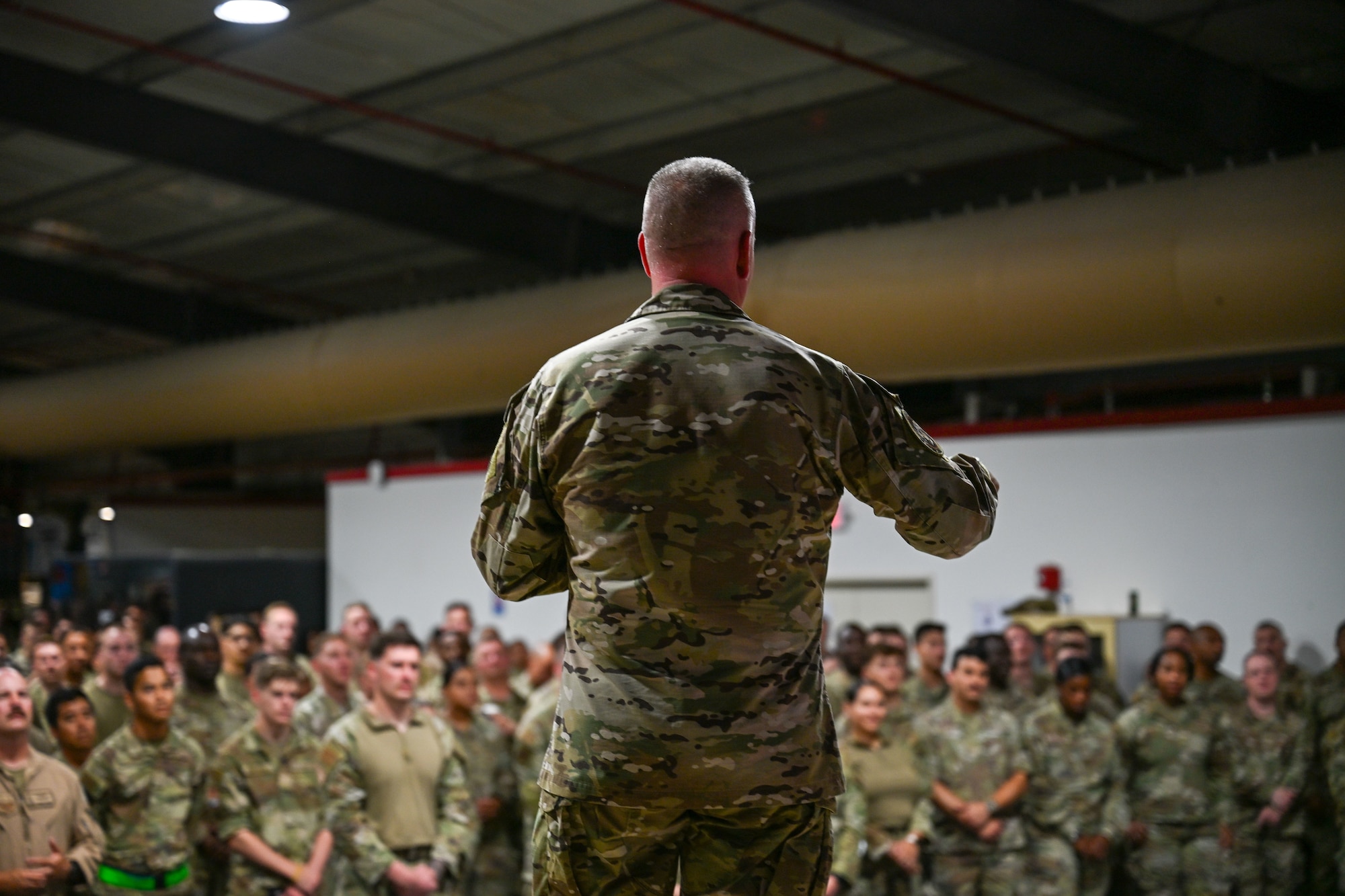 CSAF and CMSAF visit AOR