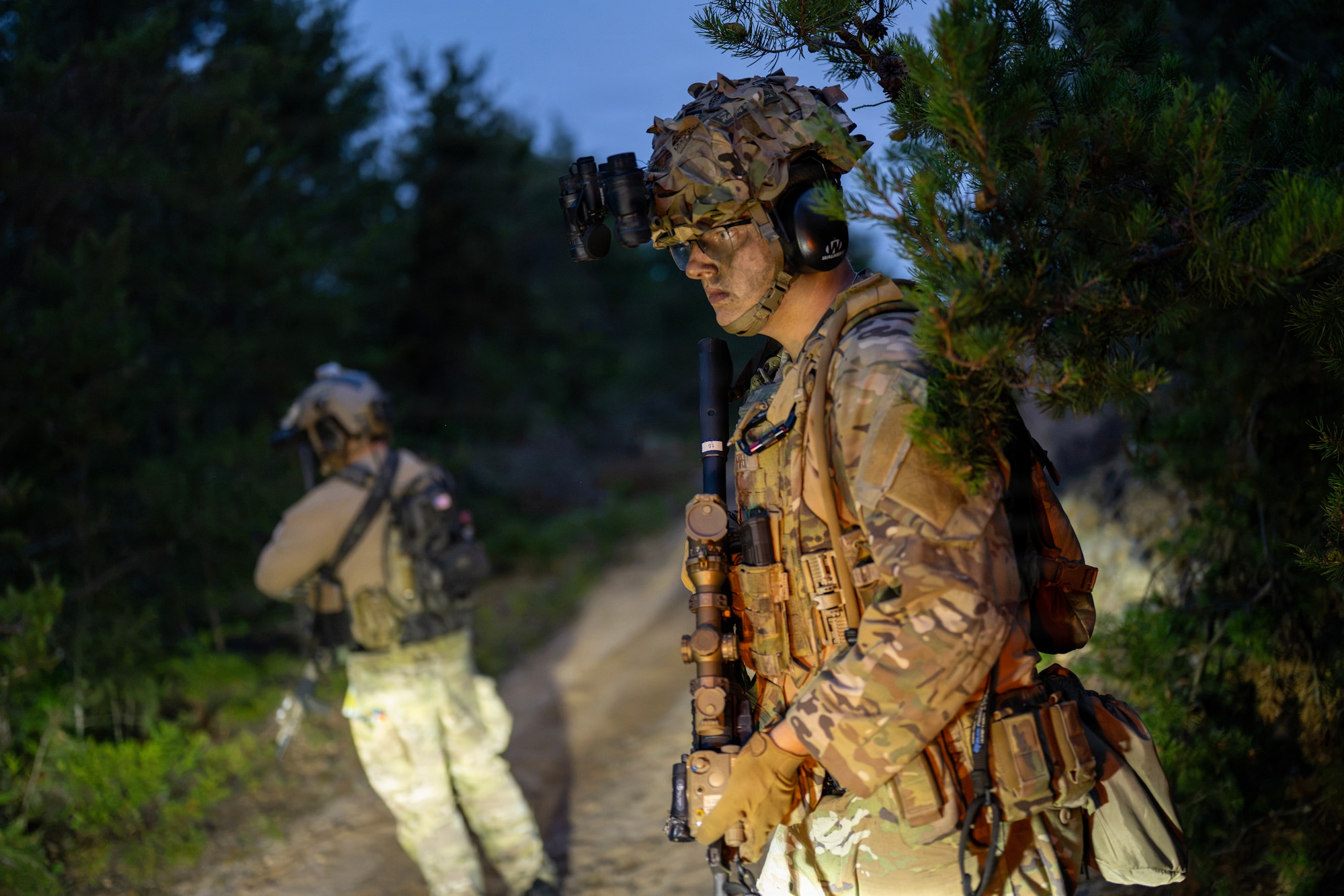 The CALFX is designed to immerse Soldiers and Airmen in realistic training and to prepare them for combat operations.