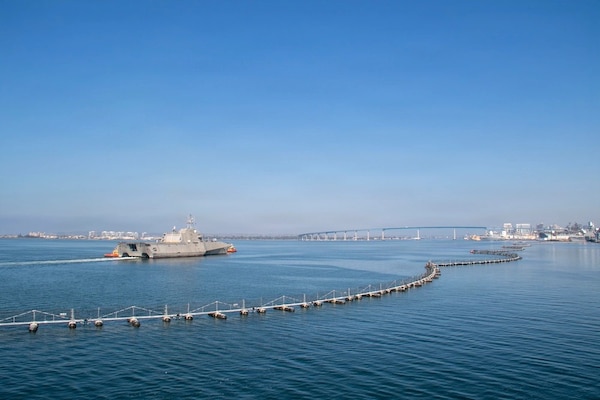 USS Savannah (LCS 28) arrives in Portland