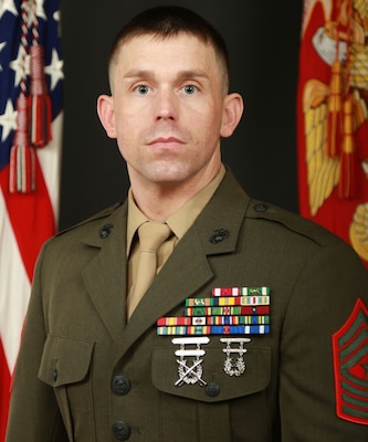 Portrait of Sergeant Major Jacob H. Olson