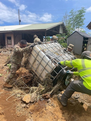 Hawaii Guard Supports Tropical Cyclone Lala Response