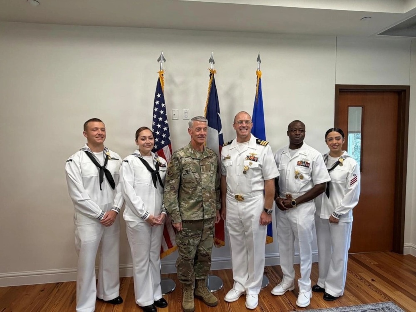 USS Fort Worth (LCS 3) Sailors conduct namesake visit to Austin, Texas
