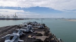 Nimitz-class aircraft carrier USS Abraham Lincoln (CVN 72) arrives in Laem Chabang, Thailand, Sept. 2, 2026.