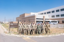 U.S. Air Force Gen. S.L. Davis, commander of Air Force Global Strike Command, center, poses with members of AFGSC’s Sentinel Task Force Detachment 13 and other missileers during a visit to Hill Air Force Base, Utah, August 3, 2026. The command’s leaders visited the installation and nearby Promontory during a two-day immersion that provided a direct look at the ongoing efforts to build and field the LGM-35A Sentinel intercontinental ballistic missile system. (U.S. Air Force photo by Cynthia Griggs)