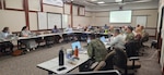 Navy Medicine leaders and operational planners collaborate during Naval Medical Forces Atlantic’s Expeditionary Medicine Combatant Command Integration Operational Planning Team at the Davis Conference Center located on MacDill Air Force Base, May 18, 2026. The event focused on refining policies and procedures to ensure alignment with warfighter needs and operational integration. (U.S. Navy Photo by Cmdr. Ray Posey)
