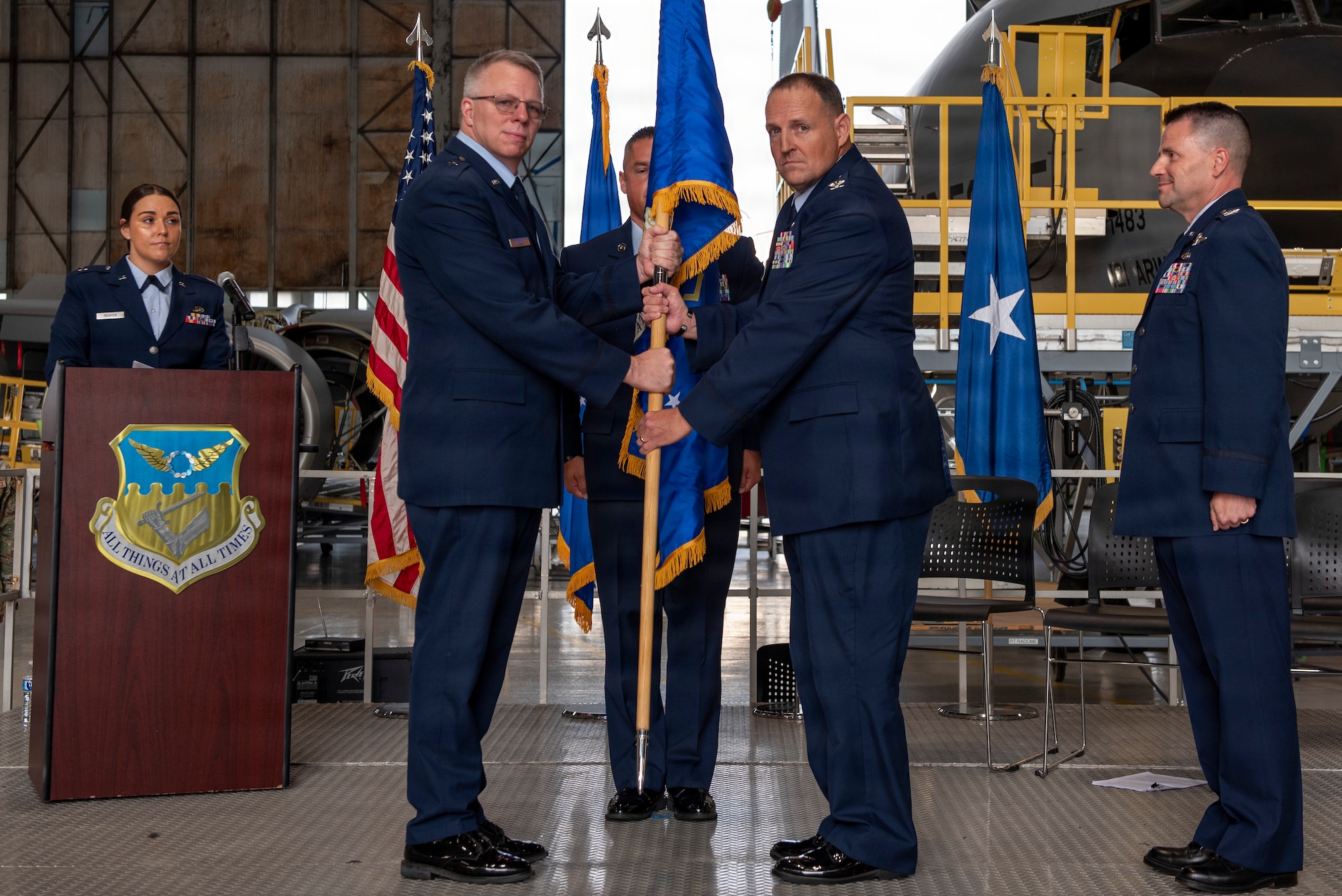 Change of command