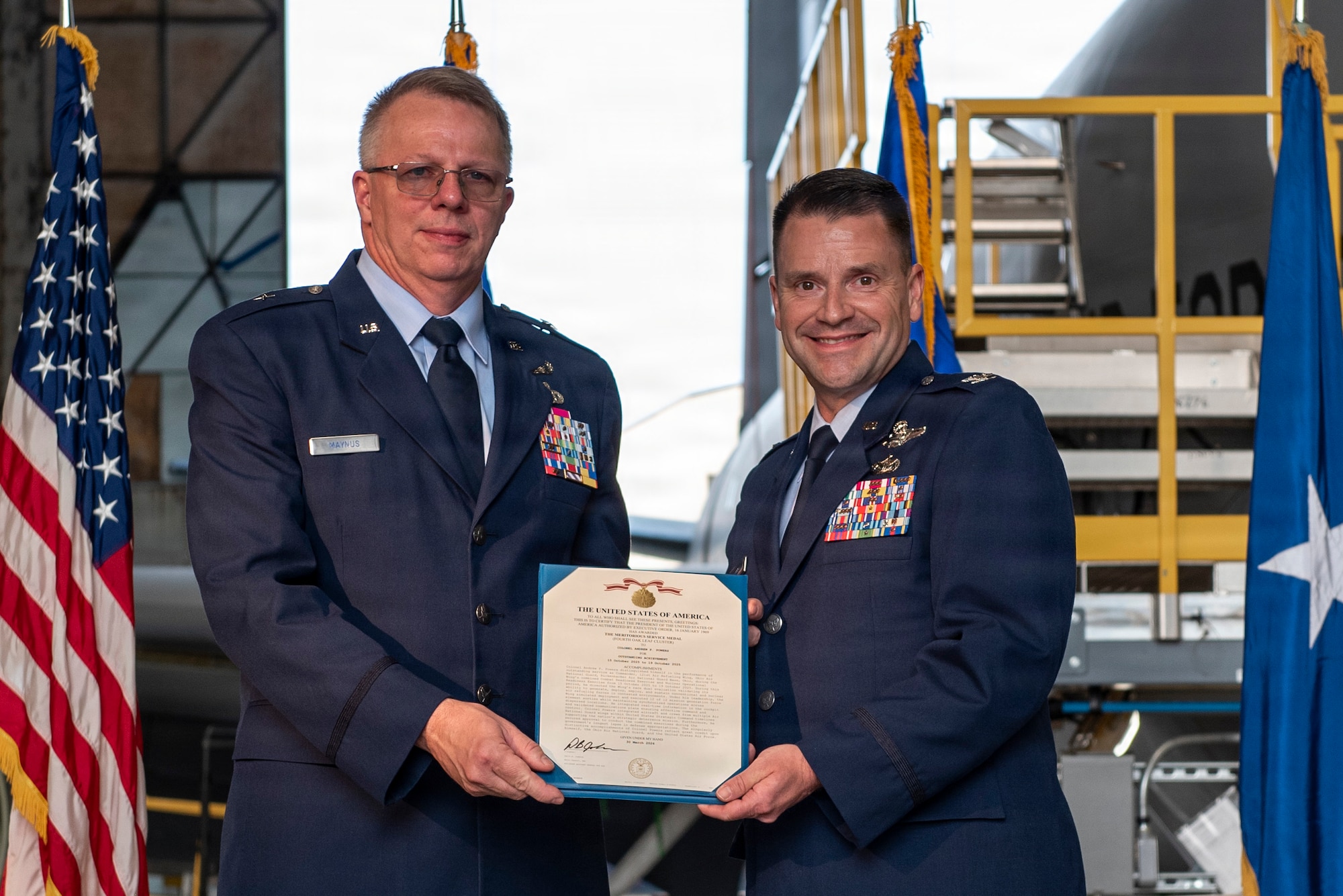 Change of command