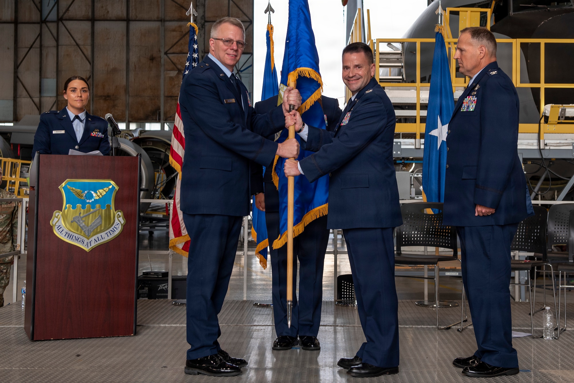 Change of command