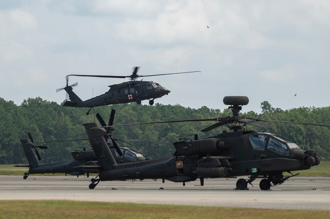 pilots arrive with new helicopter