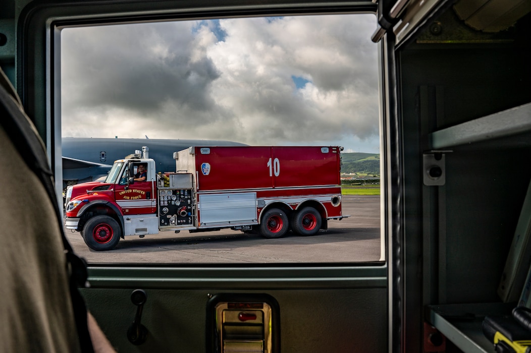 Firefighters train